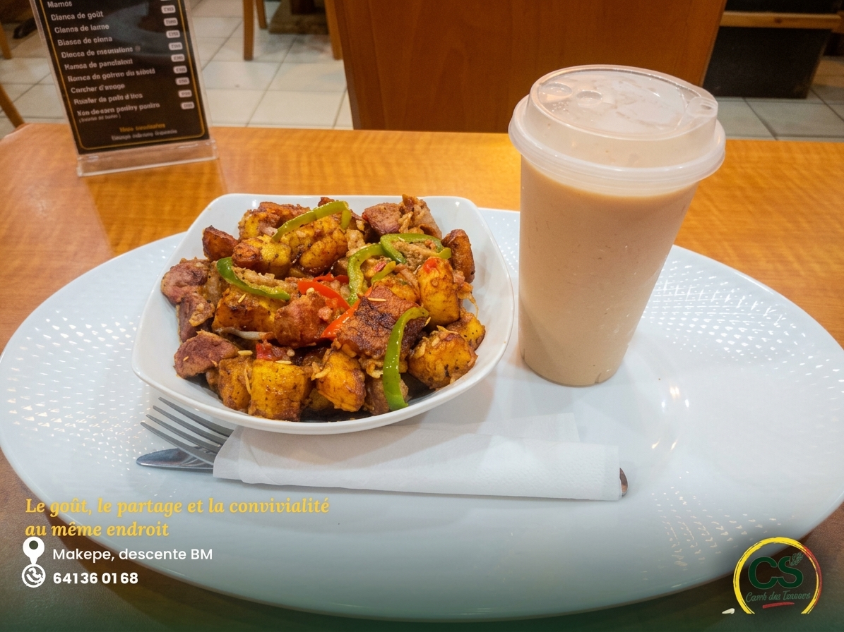 Choukouya de porc au plantain