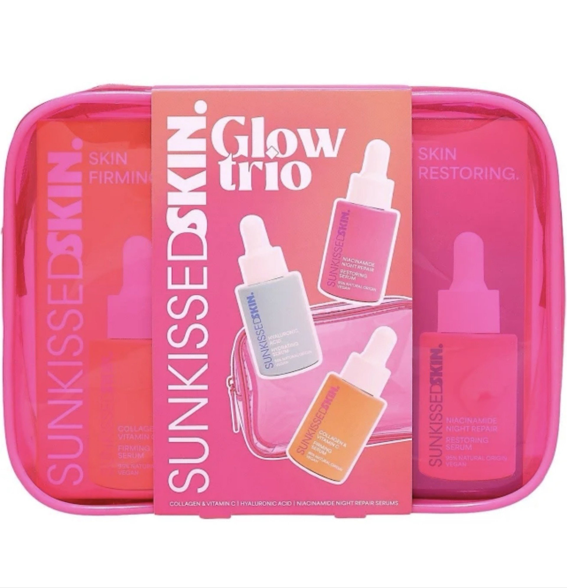 Sun kissed stay radiant trio serum