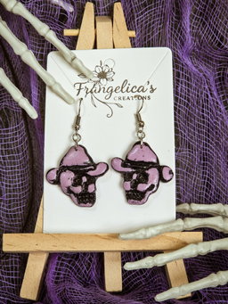 Cowboy Skull - Purple