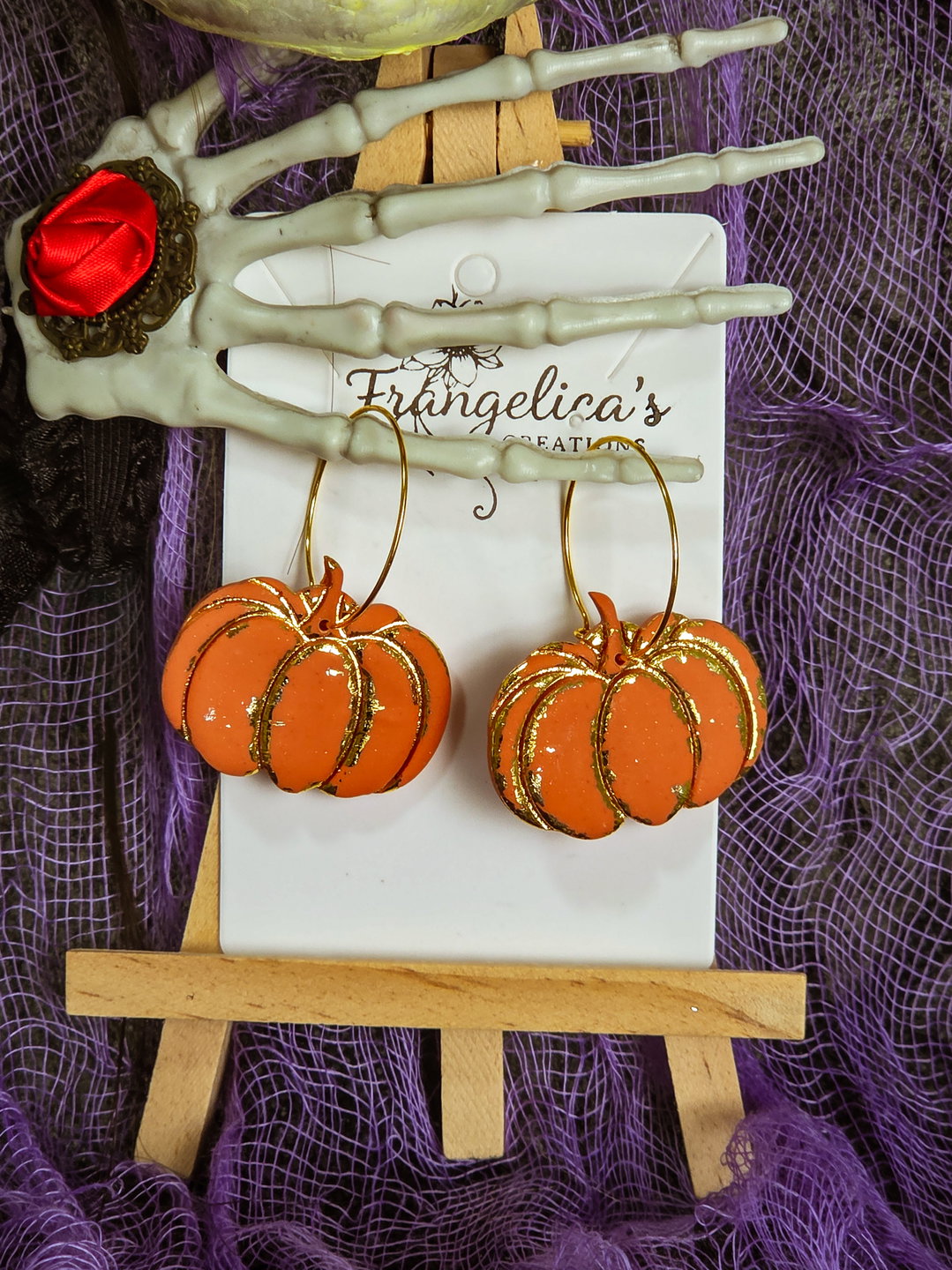 Pumpkin Hoops - Orange