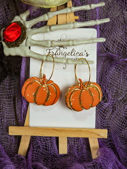 Pumpkin Hoops - Orange 