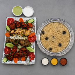 Tandoori Platter with mandi Rice