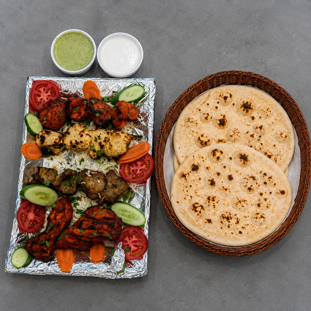 Tandoori Chicken Platter