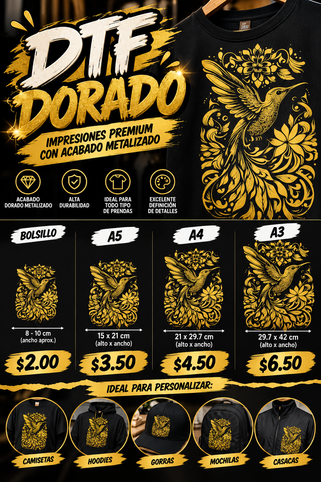 DTF DORADO
