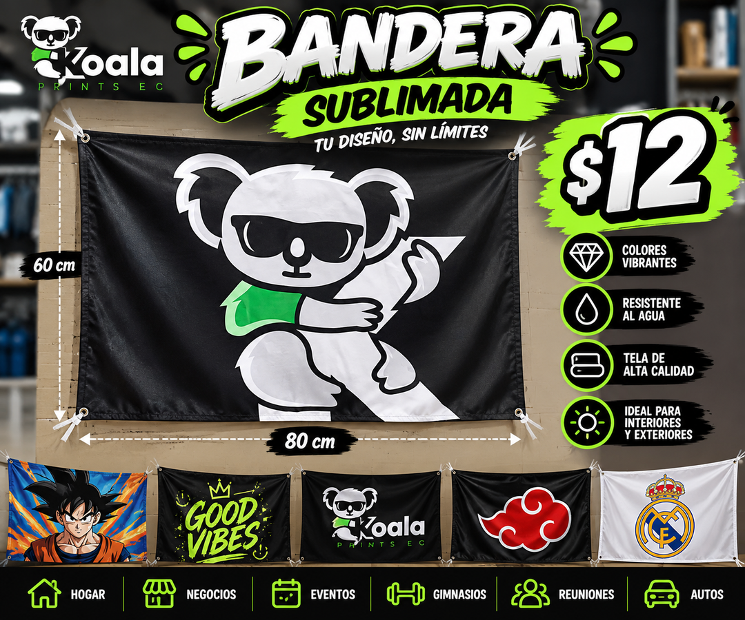 Bandera Sublimada