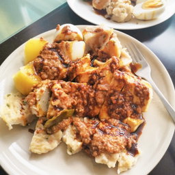 Siomay Endeuss (tenggiri fish + pork + chicken + prawn)