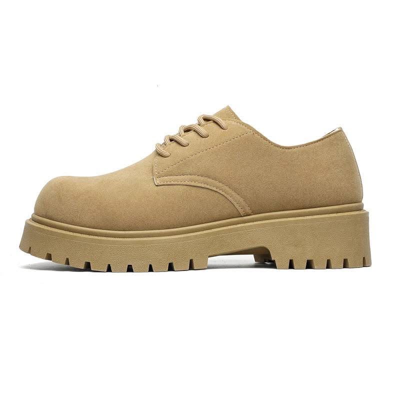 Chaussures derby montantes en daim_2