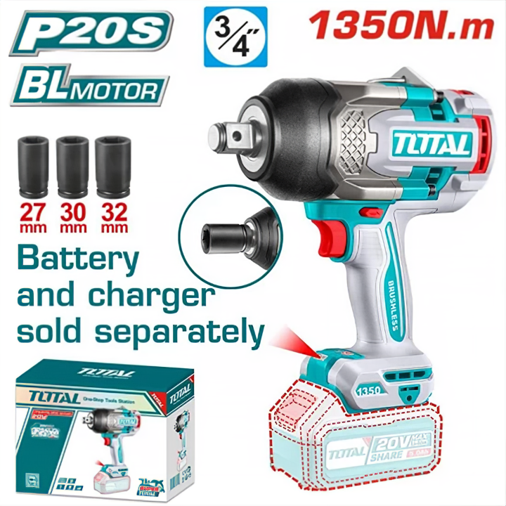 LLAVE IMPACTO 1350 NM 20V [TIWLI201351]