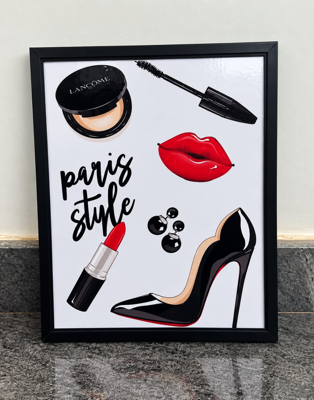 Tableau "Paris style" A4 (Collection Chic et Glamour)_0