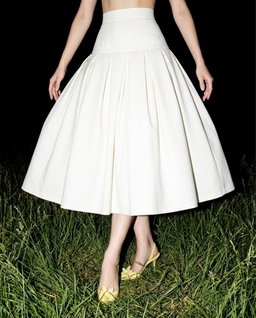 Falda Darling, Blanco Perla (PREVENTA)