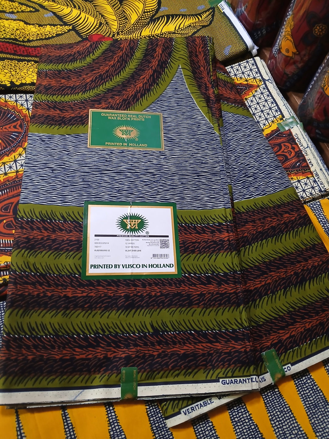 Pagne Vlisco hollandais