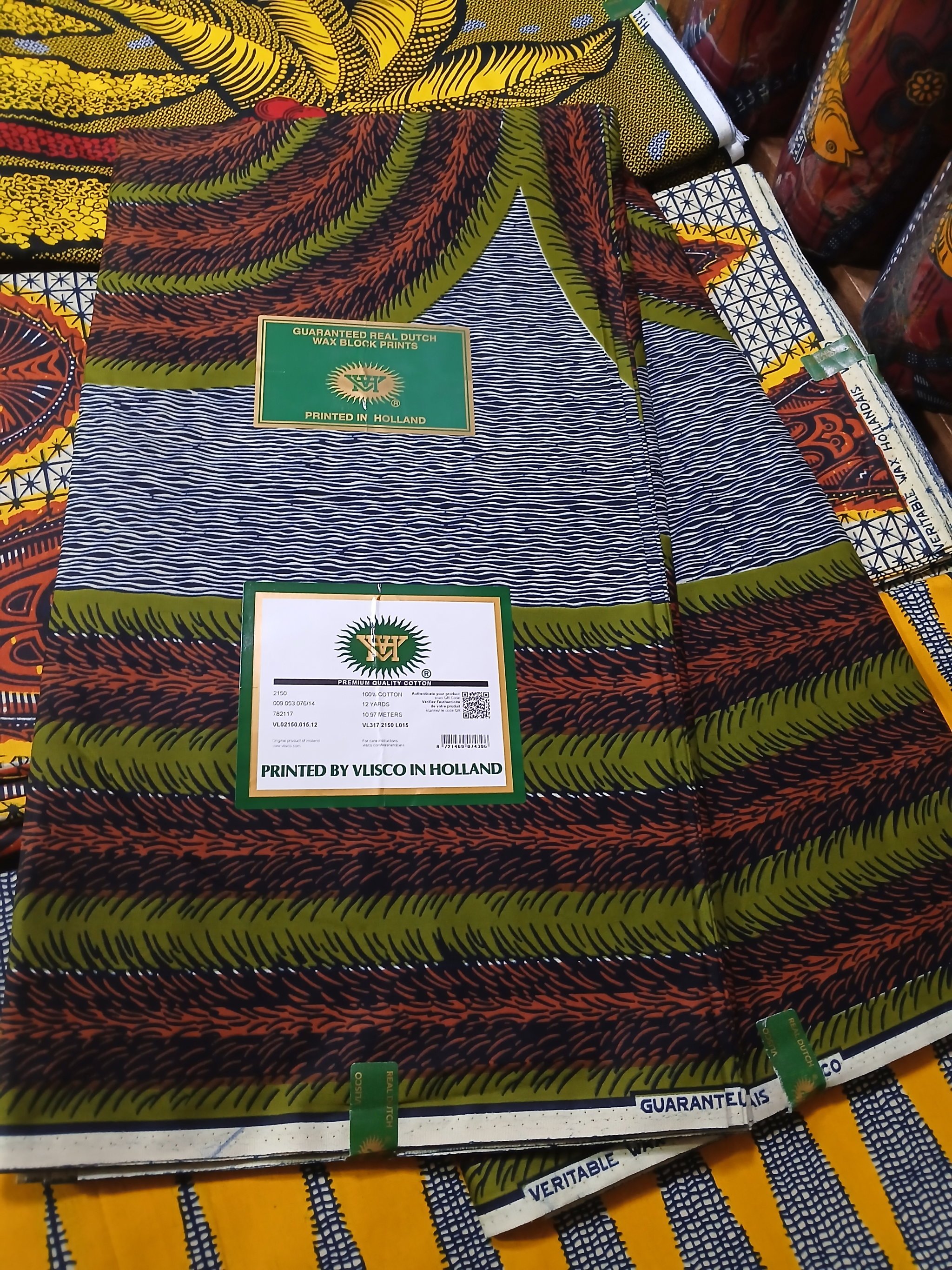 Pagne Vlisco hollandais_0