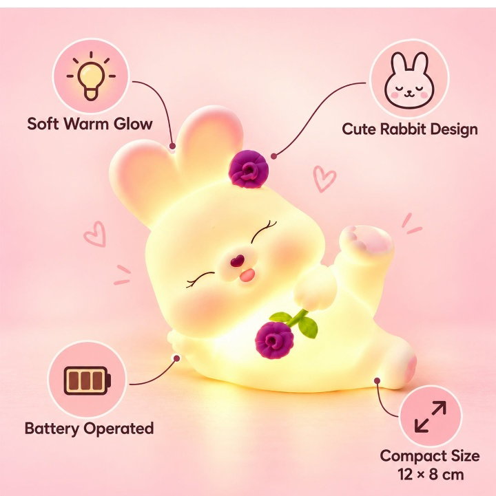 Panda light lamp for rooms