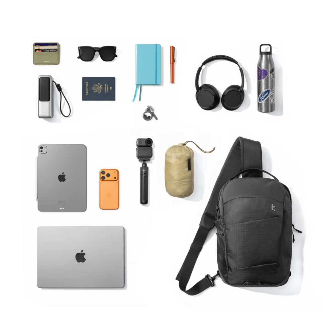 [PRE-ORDER] TOMTOC UrbanEx-T30 Sling Bag 10L - Black_17