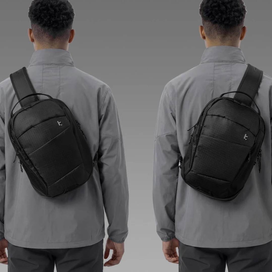 [PRE-ORDER] TOMTOC UrbanEx-T30 Sling Bag 10L - Black_16