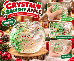 Crystal Squishy Apple 🍎✨