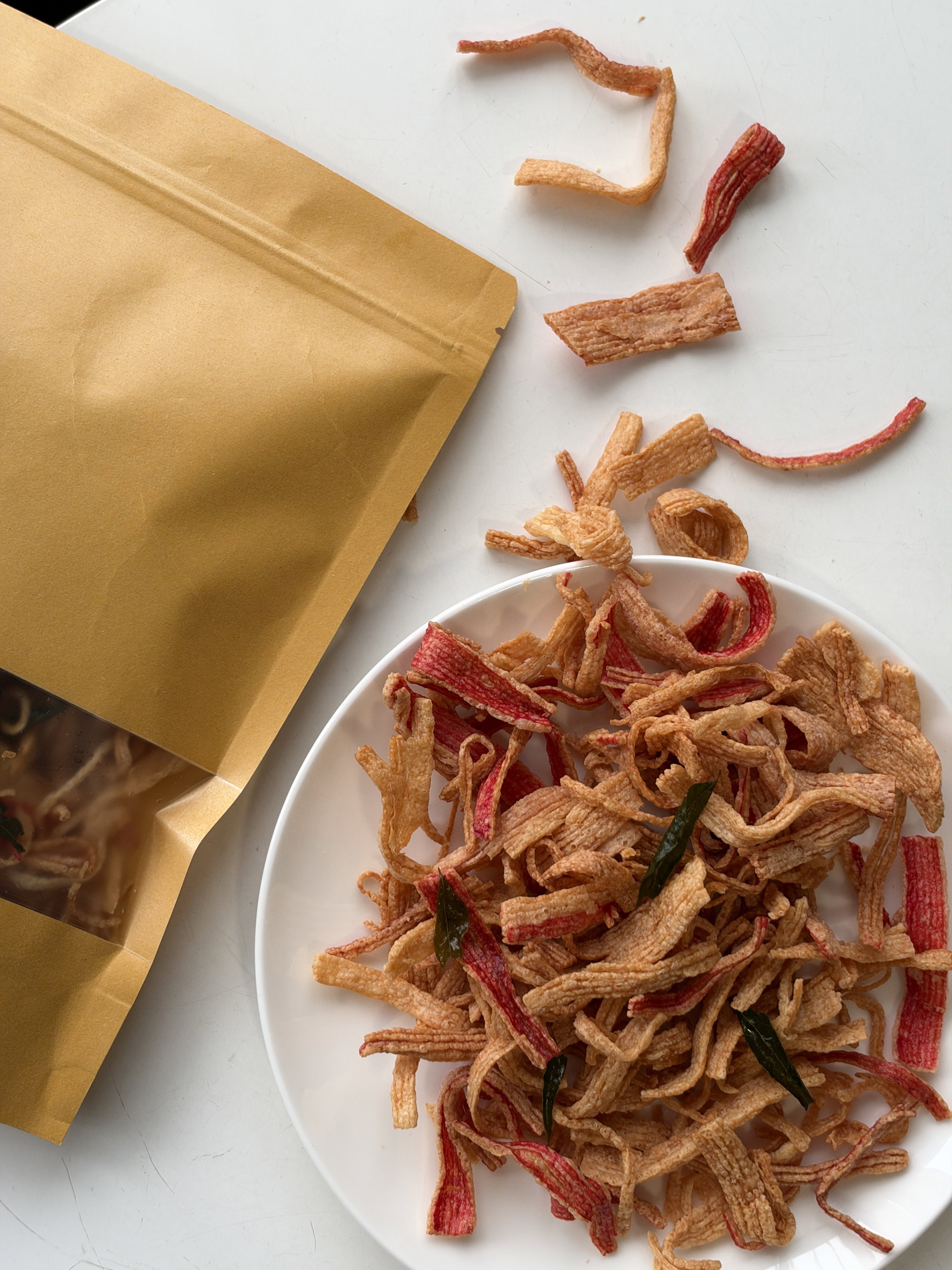 Fried Crab Sticks with Curry Leaf (100g)_0