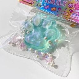 Crystal Cat Paw Squishy 🐾✨
