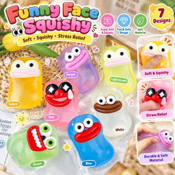 Funny Face Squishy Toy 😂