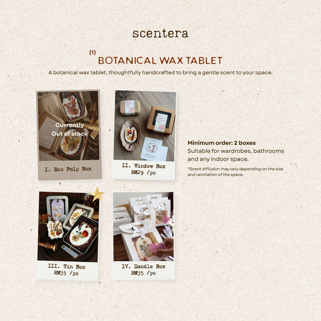 Scented Wax Tablet 