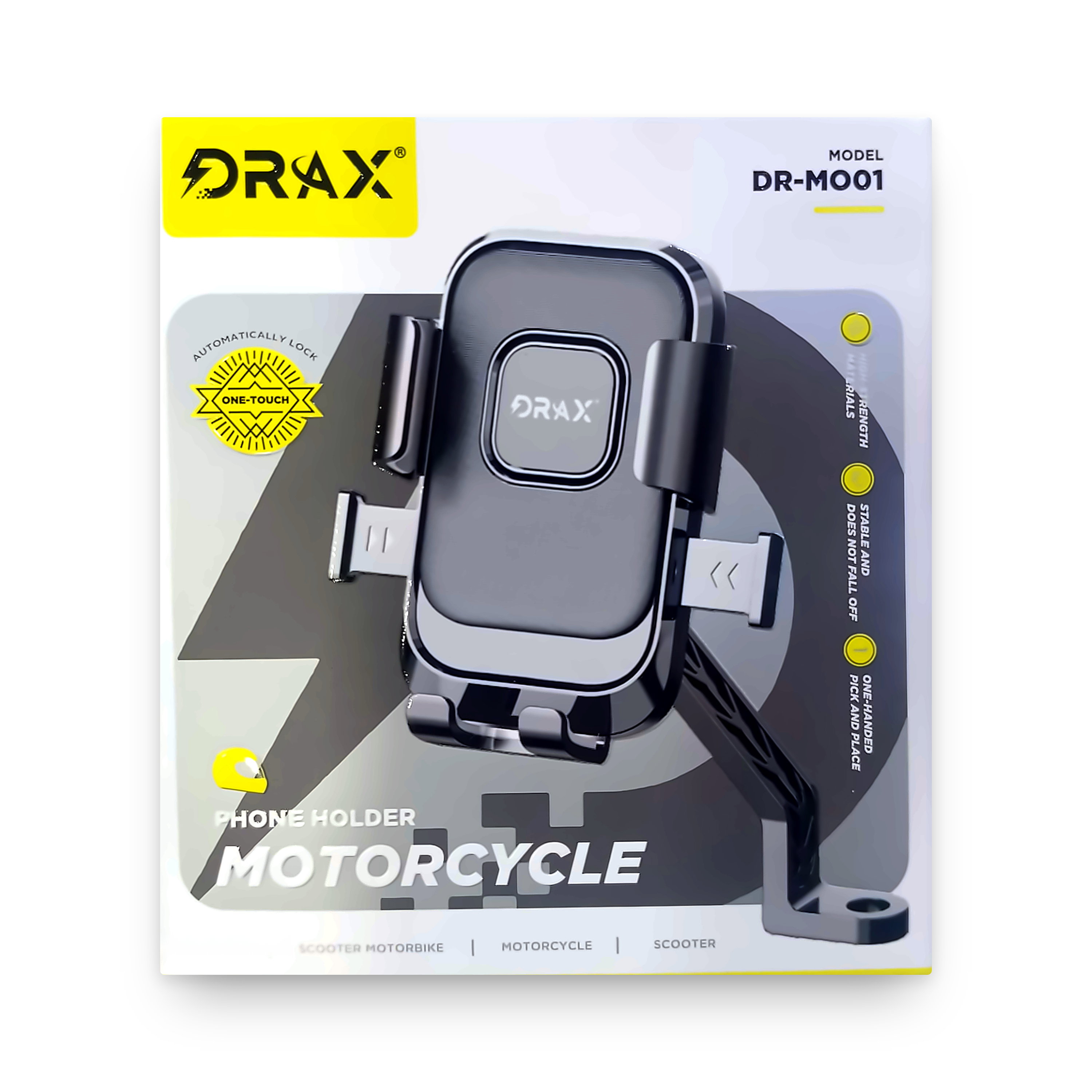 Support téléphone moto DRAX_1