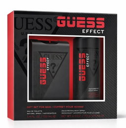 GUESS EFFECT EDT 100ML + DEODORANT SPRAY 226ML GIFT SET FOR MEN