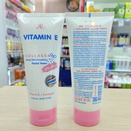 AR Aron - Vitamin E + Collagen Velvety Skin Smoothing Facial Foam 190g | Wholesale Facial Skincare Singapore