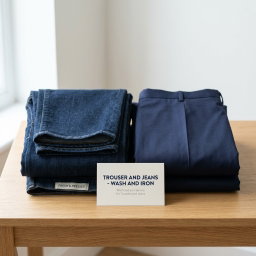 Trouser/Jeans - Wash and Iron