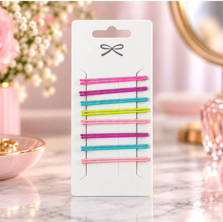 Colourful metal hairpins (16 pcs ) ( delivery within 9 days ) _0