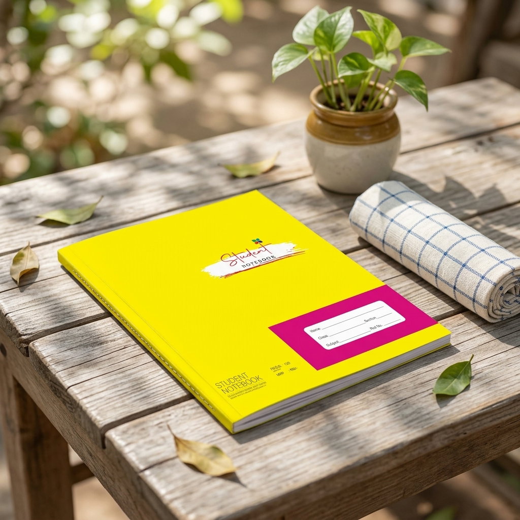 Rainbow notebook