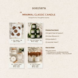 Minimal Classic Candle