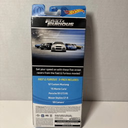 Hot Wheels Fast & Furious 2020 Pack of 5