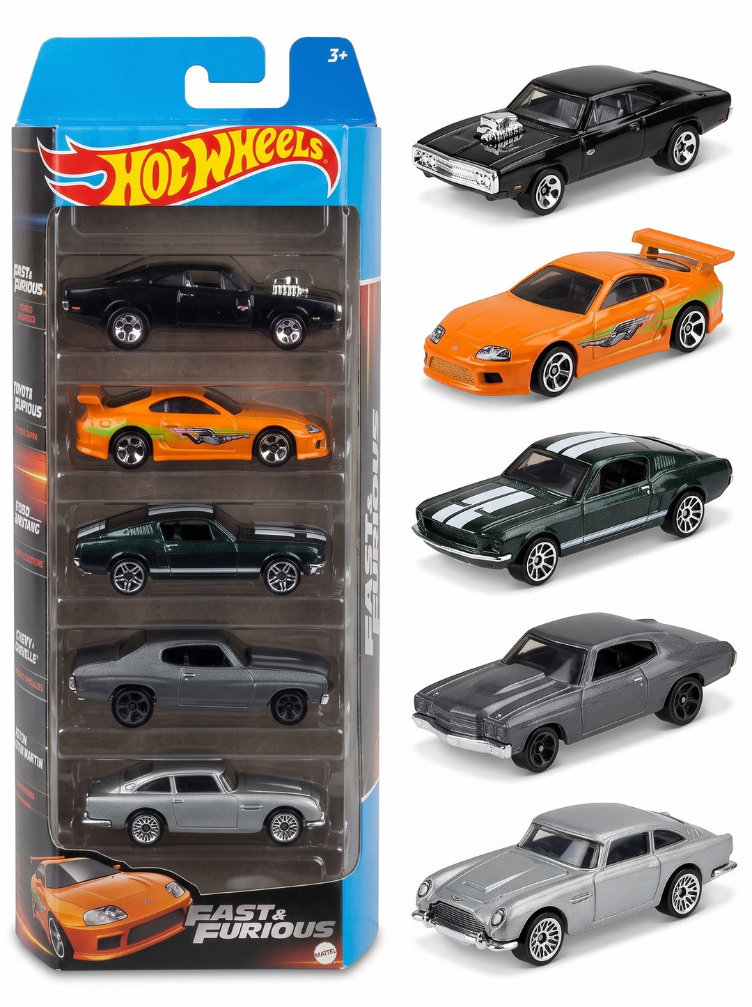 Hot Wheels Fast & Furious 2023 Pack of 5