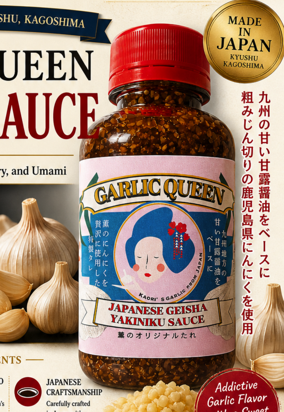 Yakiniku Garlic Sauce | 焼肉ガーリックソース (180ml)