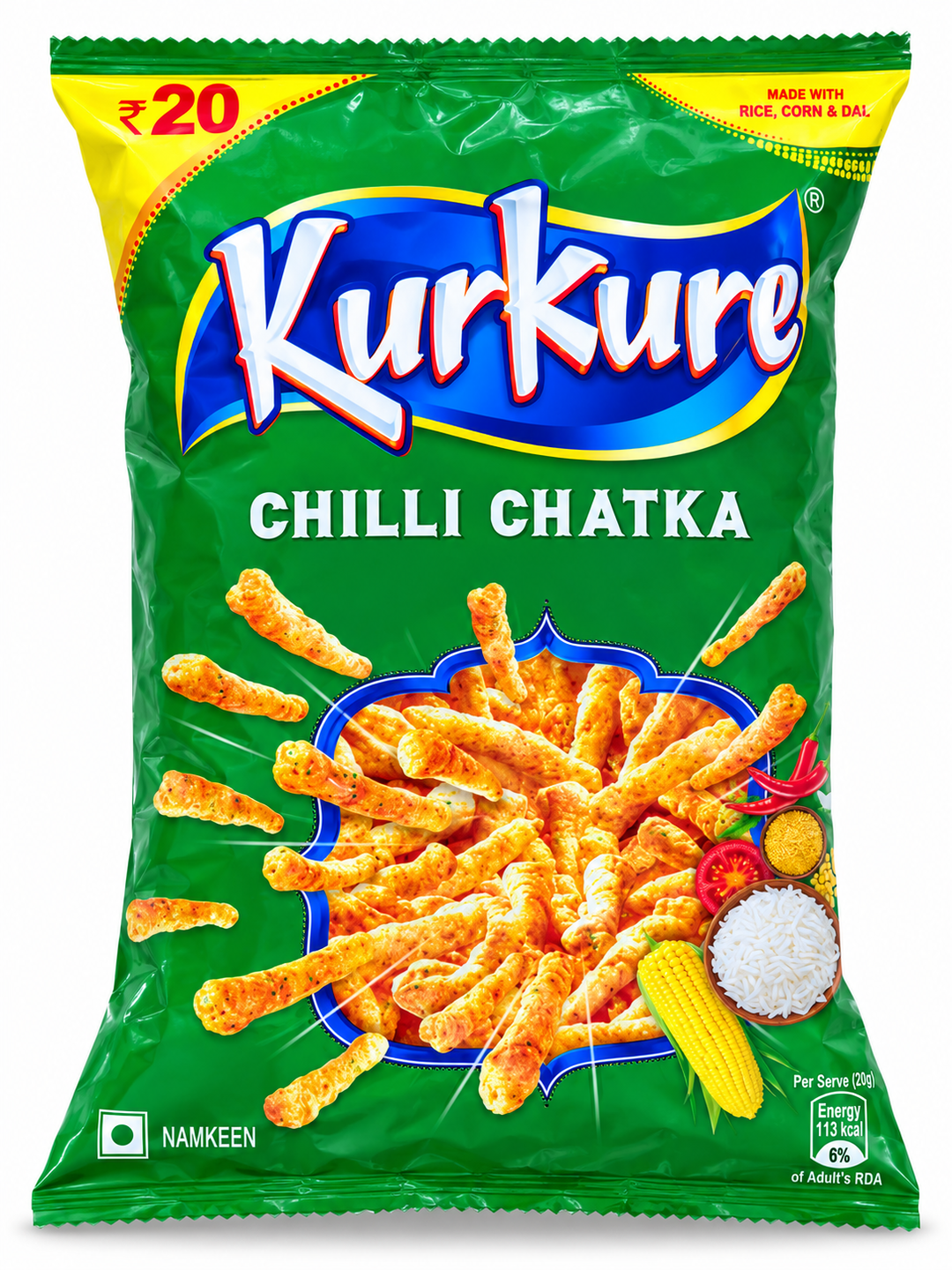 Kurkure chilli CHATKA 68 g