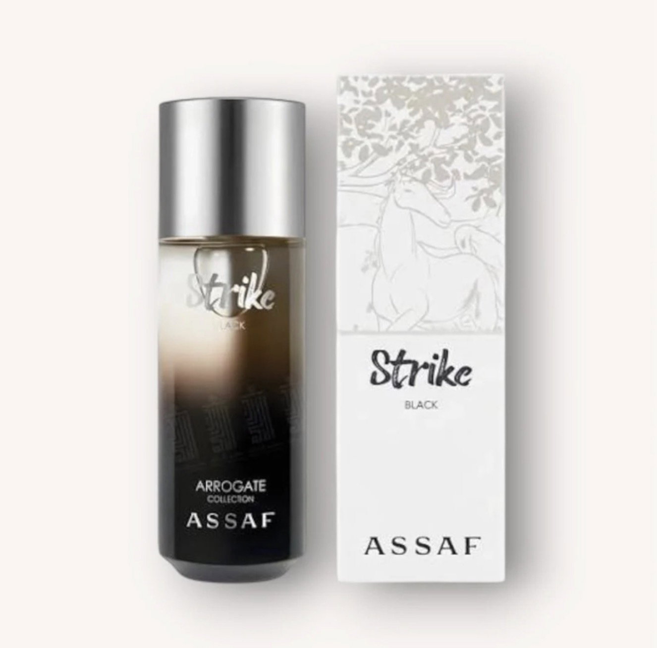 Assaf Strike Black Eau de Parfum – Unisex | 125 ml