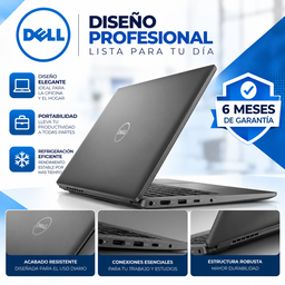 Laptop Dell 3440 Empresarial | Core i5 13ª Gen, 8GB RAM, 256GB SSD