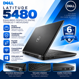 Laptop Dell Latitude 5480 | Core i5 | 8 GB RAM | SSD 128 GB