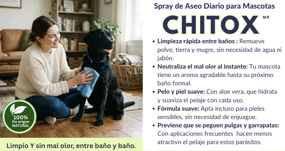 CHITOX® - Spray de Aseo Diario para Mascotas