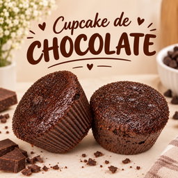 Cupcake de Chocolate