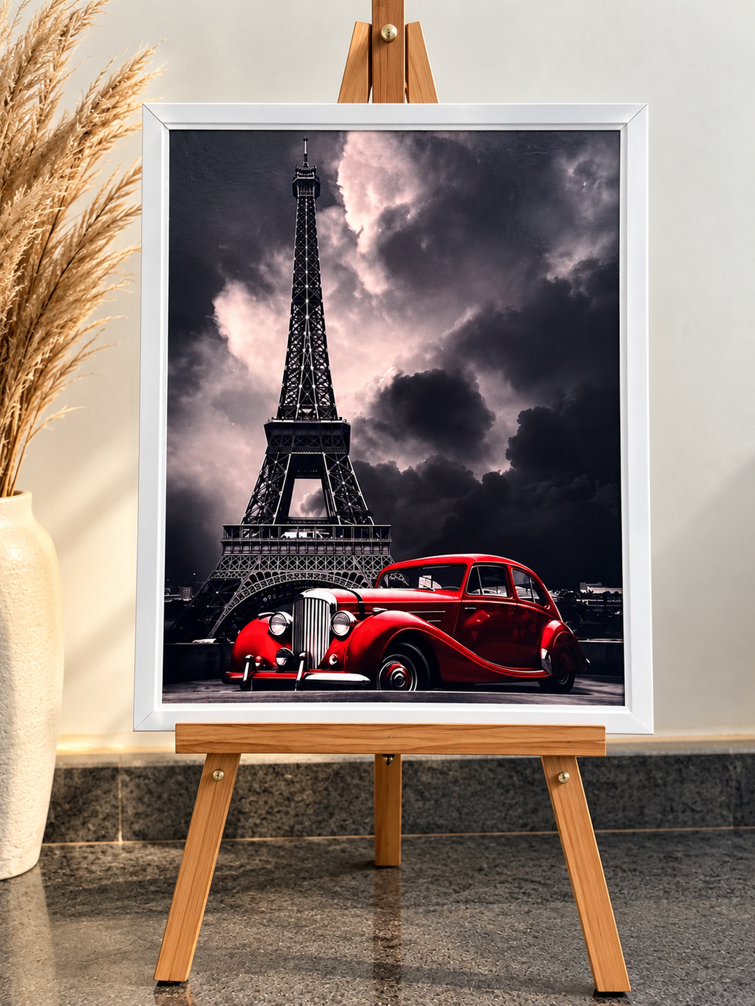 Tableau "Paris rétro" A4 ( Collection VINTAGE)