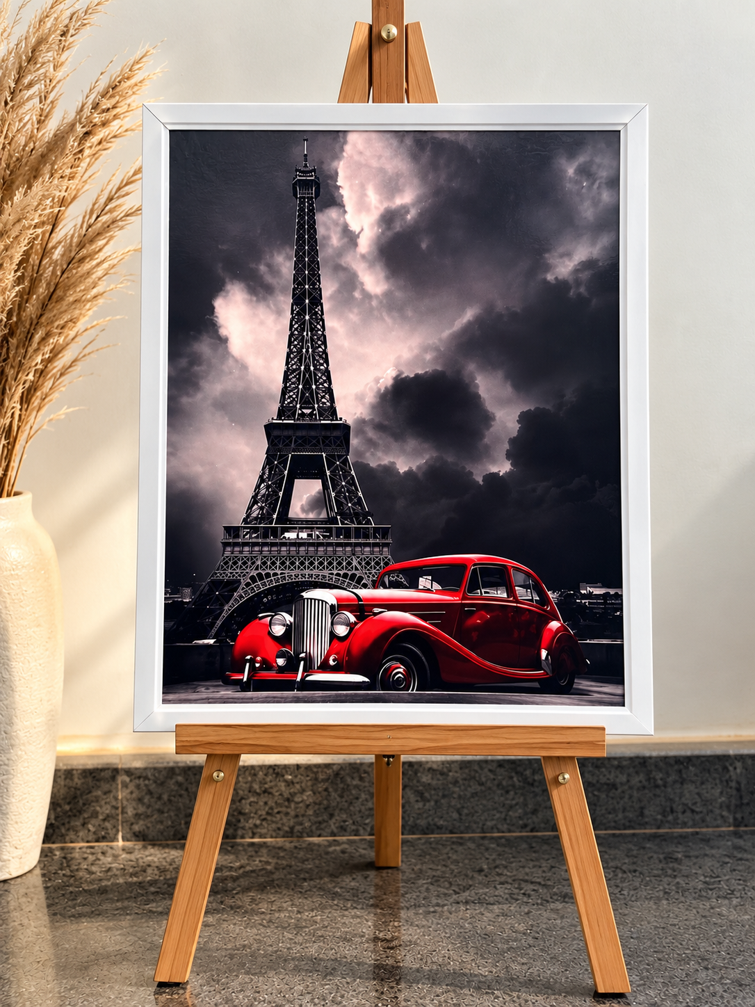 Tableau "Paris rétro" A4 ( Collection VINTAGE)_0
