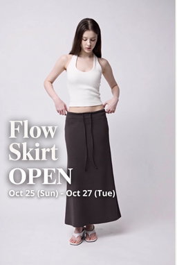Dowesee FLOW SKIRT - Oct 25 to Oct 27 preorder (delivery end Nov)