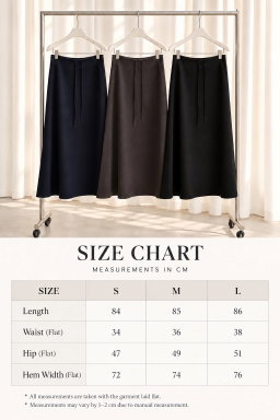 Dowesee FLOW SKIRT - Oct 25 to Oct 27 preorder (delivery end Nov)
