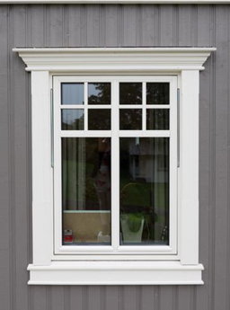 POP windows and doors decor