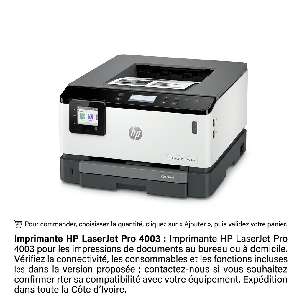 Imprimante HP LaserJet Pro 4003