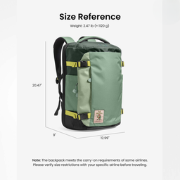 [PRE-ORDER] TOMTOC Navigator-T66 Liteway Travel Backpack 40L