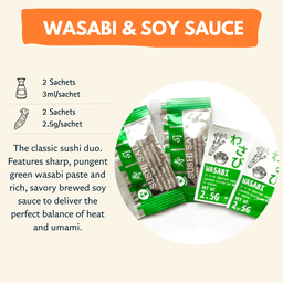 Wasabi & Soy Sauce