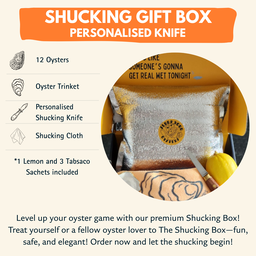 Shucking Gift Box - Starter Kit with Personalised Shucking Knife