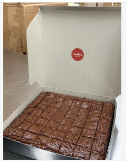 10inch Nutella Brownies 